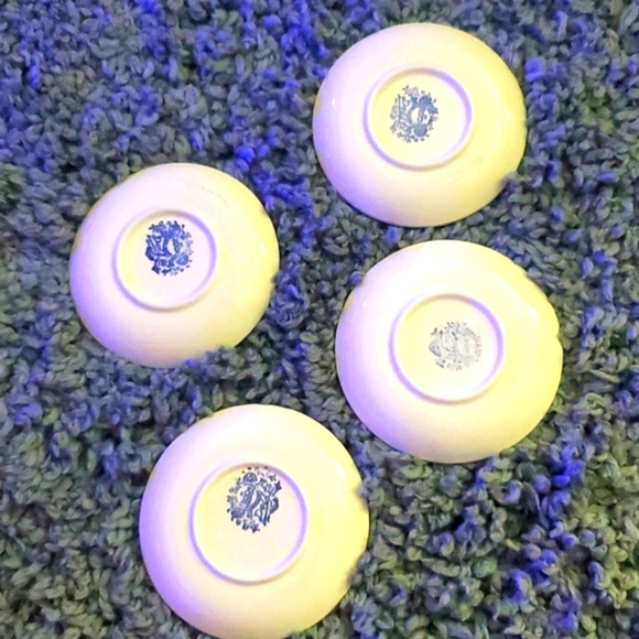 Vintage Royal Sphinx Holland Boch Belgium Delfts 4.25" Collectible Plates (4) - Picture 2 of 7